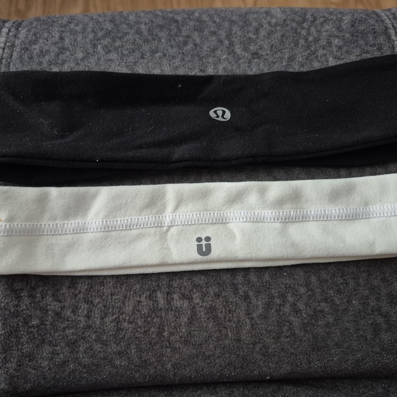 lululemon athletica Other - lululemon athletica Black and White Headbands